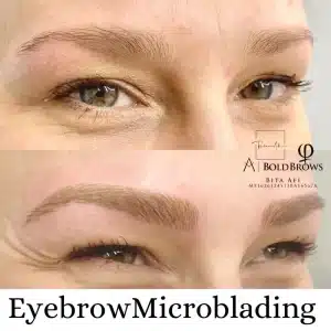 permanent eyebrows microblading