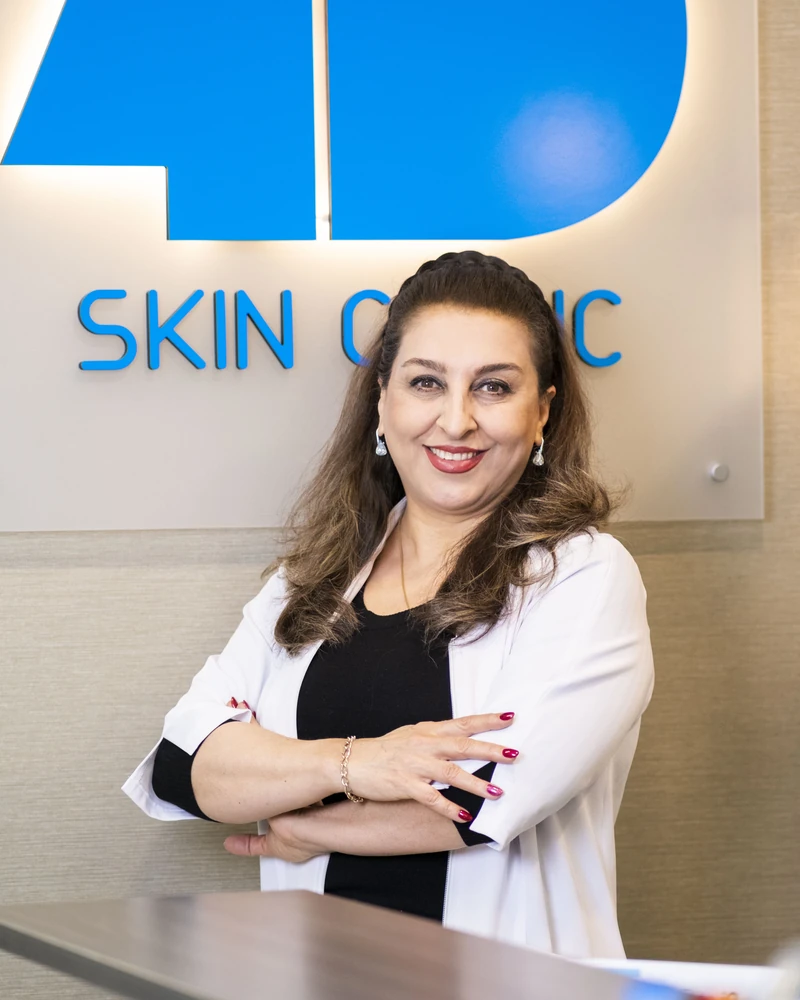 Foroozan Saneie, Co-Founder and Senior Laser Practitioner at 4D Skin Care Clinic, North Vancouver